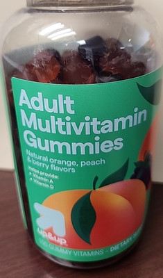 Adult Multivitamin Gummies - Orange, Peach & Berry /UP&UP
