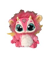 Magic Mixies Mixie Pink Plush Interactive Lights  Sounds 7", Tested and Works