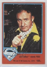 1978 Topps Superman The Movie Lex Luthor wants YOU! #122 0f6