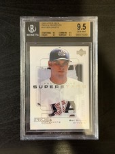 2000 Upper Deck Pros & Prospects #151 Ben Sheets RC Rookie BGS 9.5 Gem Mint