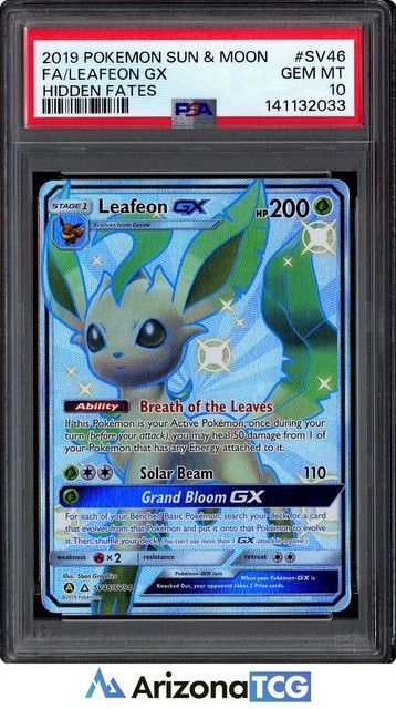 Leafeon GX #SV46 (Hidden Fates (2019))