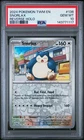 2024 POKEMON TWM EN-TWILIGHT MASQUERADE REVERSE HOLO #136 SNORLAX PSA 10