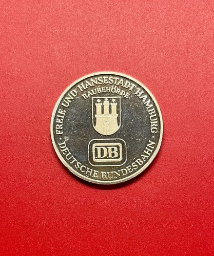 Medaille 10 Jahre Hamburger Verkehrsverbund 1965 - 1975 aus Nachlass - Bild 2 von 3