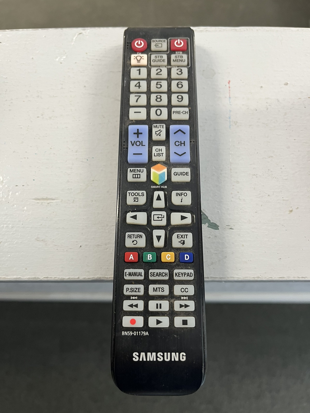 Samsung Smart TV Remote Control Replacement BN59-01179A Universal Clean Battery-image
