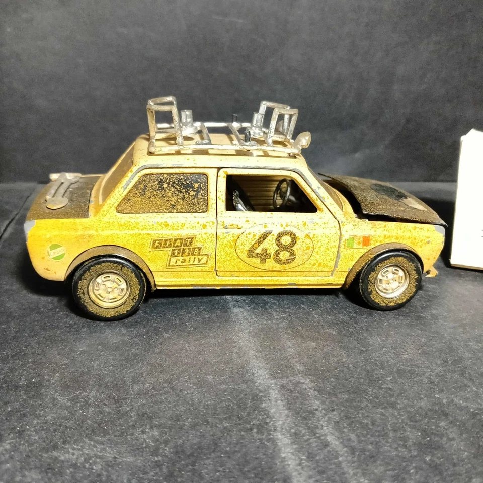 Modellino Polistil Fiat 128 Rally Safari scala 1:25 da restaurare rara - Immagine 2 di 4
