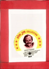 1978 Slim Jim Rocky Bleier NM ID:70483