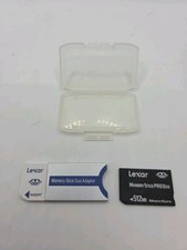 Lexar 512MB Memory Stick Pro Duo MagicGate with Lexar Adaptor