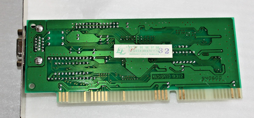 Cirrus Logic Machspeed VGA 1060-1 - 16-BIT ISA Grafikkarte - Afbeelding 3 van 9