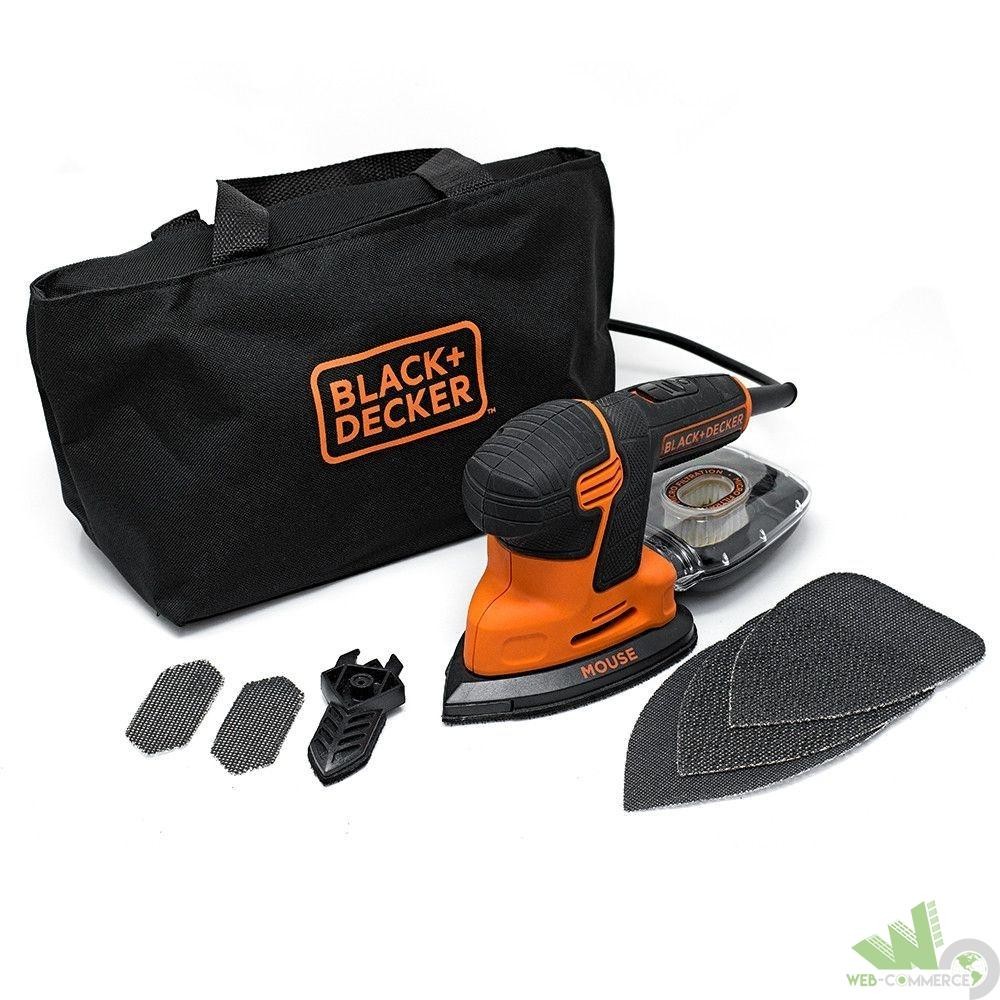Levigatrice Mouse KA2000 B+D 120W Multifunzione Autoselect + Kit Borsa