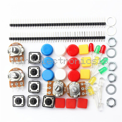 Electronic Parts Pack KIT for ARDUINO Component Resistors Switch Button K9