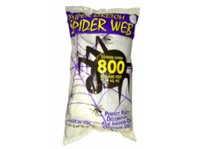 Giant Stretchable Spider Web Halloween Decor Yard Outdoor Party Prop Decoration