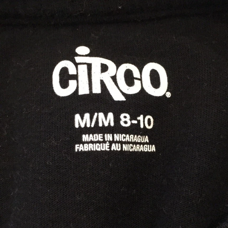 Camisa Jersey Circo Boys Talla M 8/10 Negra Manga Larga Camiseta 100% Algodón Minimalista Foto 3 de 4