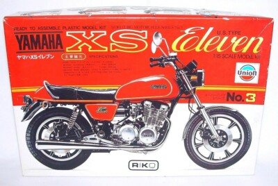 YMS　11/15まで Union Japan 1:15 YAMAHA XS ELEVEN US Type Motorcycle Model Kit MIB