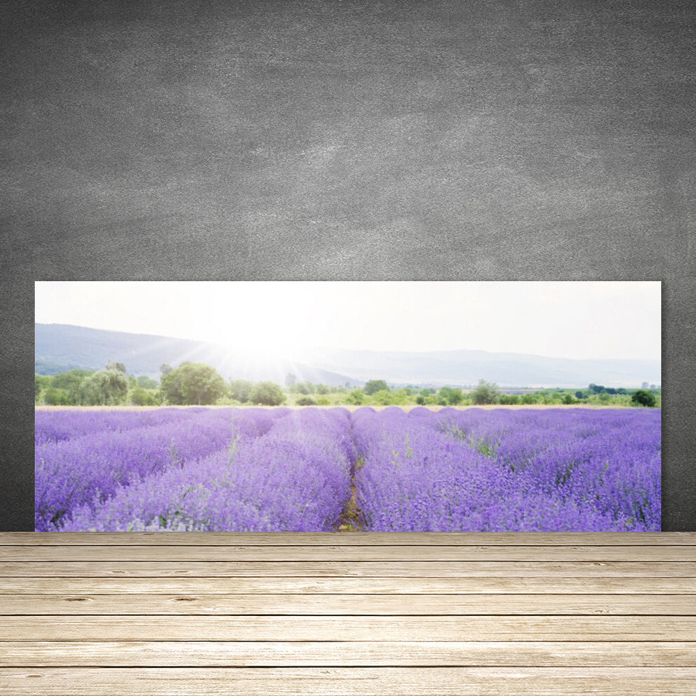 Crédence de cuisine en verre Nature Fleurs pour illuminer votre plan de travail de 125cm