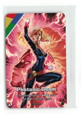 2022 UNO Ultimate Card Game Marvel Captain Marvel Photonic Beam Foil Card