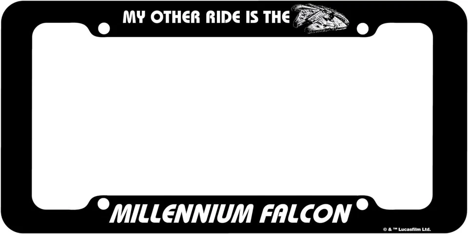 6pc Star Wars Storm Trooper Car Truck Rubber Floor Mats & License Plate Frames Foto 2 de 4