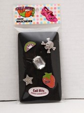 Cali Bits From Sketchers - 6 Pieces - NEW  Sealed Metal 2 Fits Crocs