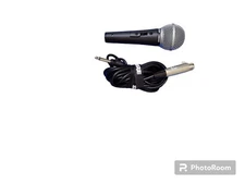 Shure SM48S-LC Cardioid Dynamic Microphone With 15 ft Cable 1/4" Connector