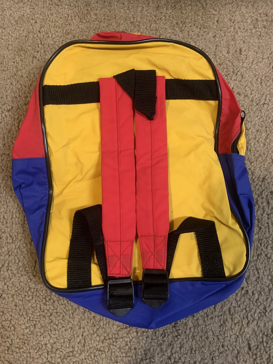 Vintage Mickey Mouse Backpack 1990s Wonderful World Of Reading | eBay