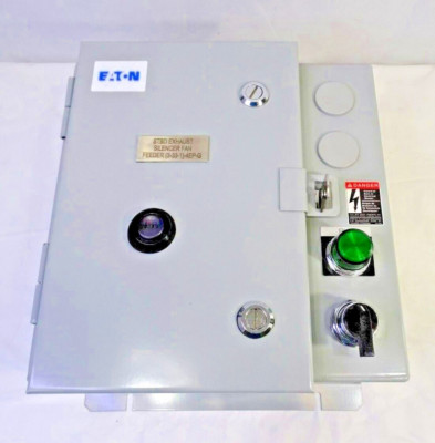 Eaton ECN0708CHA-A29P67T15H5/D5N1C16Z90Z91 STBD Exhaust Silencer Steel Enclosure