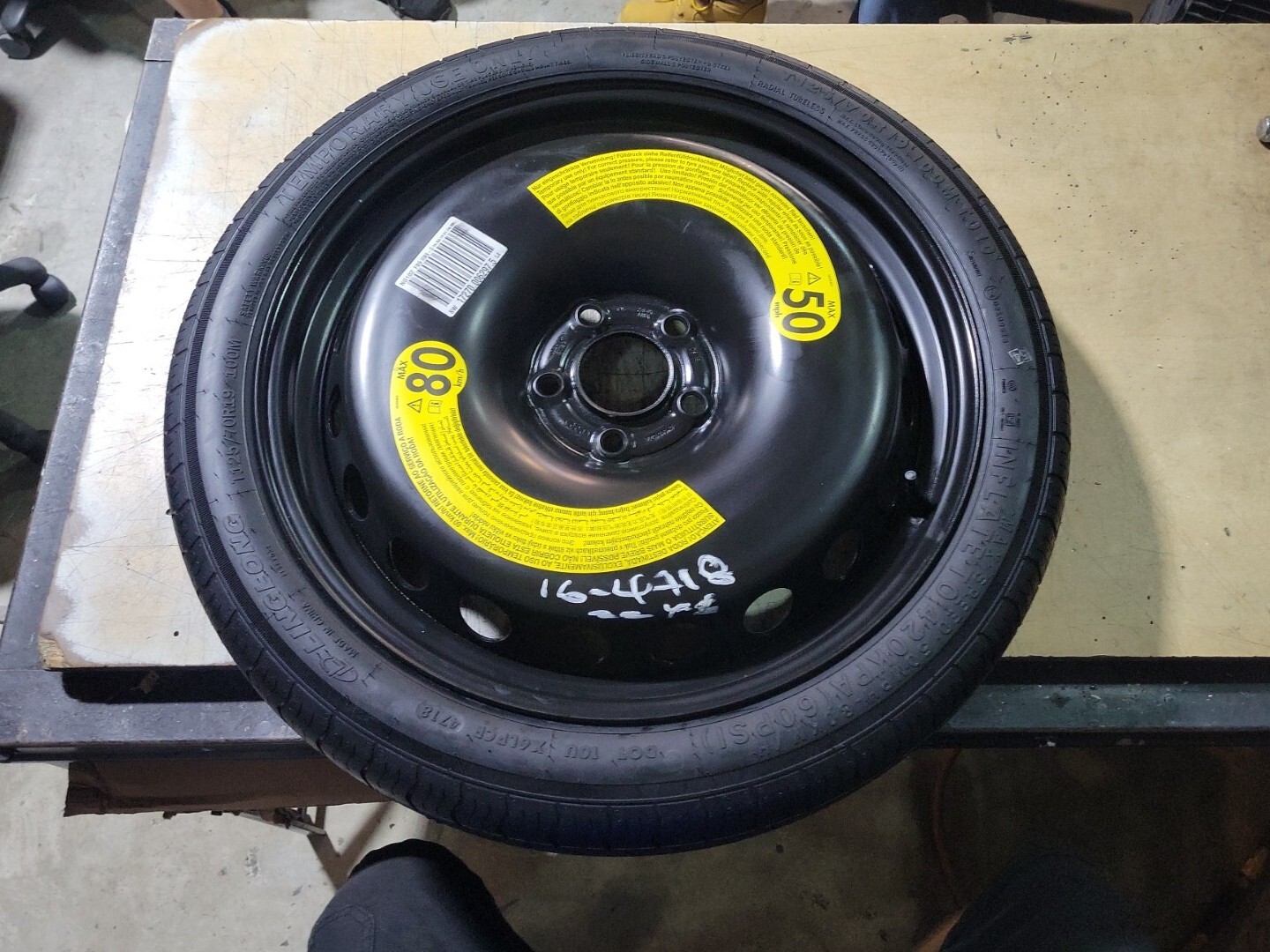 BMW X1 SPARE TIRE WHEEL DONUT 19" RIM WITH TIRE 22 23 eBay