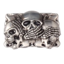 Skull Belt Buckle Western Cowboy Motorcyclist SK-20 
