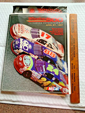 WINSTON 500 NASCAR APRIL 27, 97 PROGRAM TALLADEGA SUPERSPEEDWAY VINTAGE POSTERS