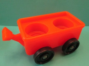 fisher price red wagon