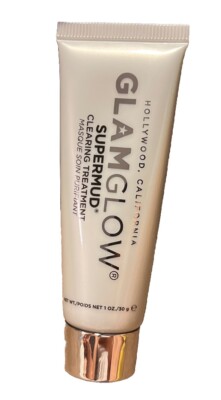 GLAMGLOW Supermud Clearing Treatment 1 oz Problem Skin Pore Refining Clarifying