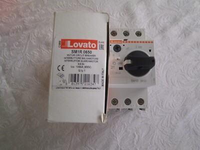 Lovato Electric SM1R0650 Motor Protection Circuit Breaker