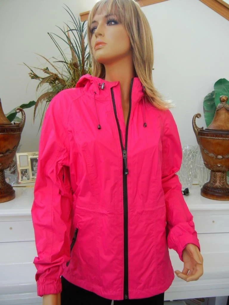 NWT XERSION PERFORMANCE SHARP PINK WATERPROOF ATHLETIC HOODIE