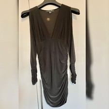 Forever 21 Black Bodycon Dress - M - Excellent Condition 