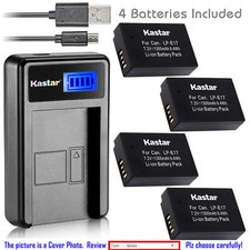 LP-E17 LC-E17 Battery or LCD USB Charger for Canon EOS M3 M5 M6 77D 750D 760D