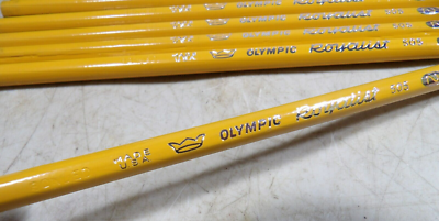 8 Vintage/Antique Olympic Royalist 505 #2 Bonded Wood Pencils W