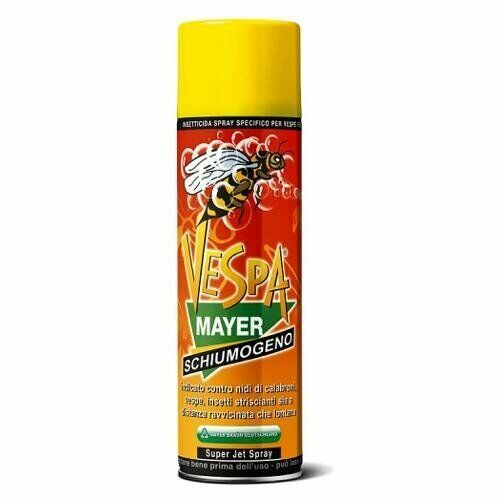 Insetticida spray schiumogeno contro i nidi di vespe 500 ml Mayer Braun
