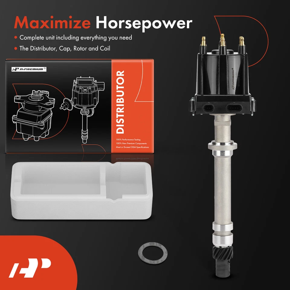 Ignition Distributor for Chevrolet C/K 1500 2500 S10 1988-1995 GMC Yukon V6 4.3L - Image 2 of 4