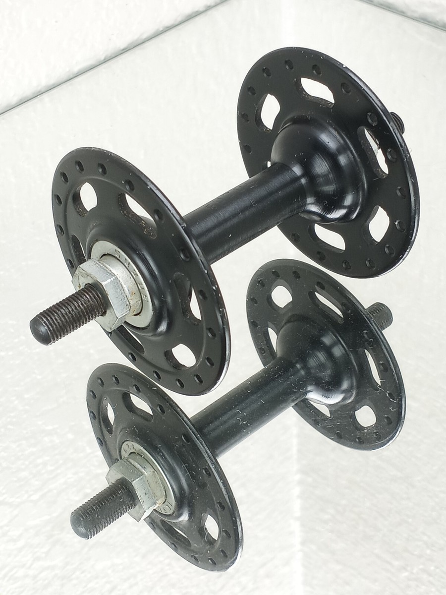 Nos Black Suzue High Flange Front Hub Bmx | eBay