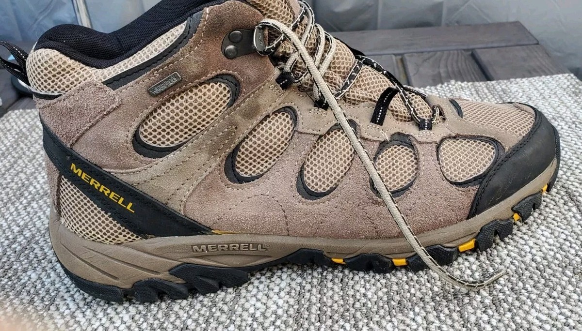 Merrell Refuge Core Mid Waterproof Brindle Vibram Hiking 