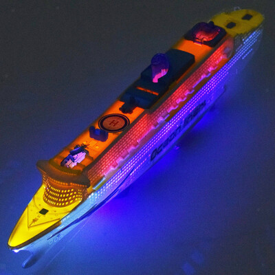 Elektro Kreuzfahrtschiff Spielzeug - Batteriebetriebenes Boot Mit LED & Sound