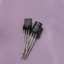 ( 2 PCS )   2N2923  Original Spague  BJT NPN 25V Vcbo / 25V Vceo / 5.0 Vebo  NOS