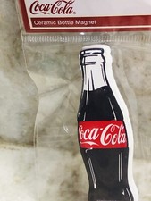 ShipN24Hours-New Refrigerator  Ceramic &ldquo;Coca Cola&rdquo;. Bottle Magnet. Collectible.