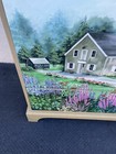 65085 Hand Painted Artist Signed Blanket Storage Chest w/ Drawer — photo 5