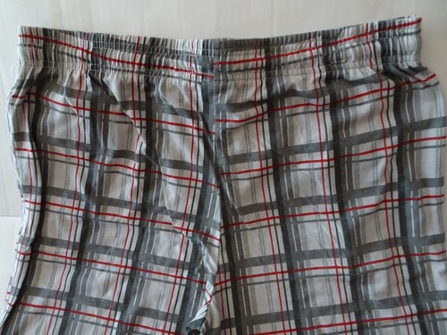 Lounge Pants - Mad Engine - Large Gray Plaid Pajama/Lounge Pants - New - Picture 6 of 9