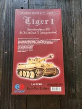 Tiger 1 Tank Model Kit Armour Series TP 4833 Panzerkampfwagen Skybow Plastic