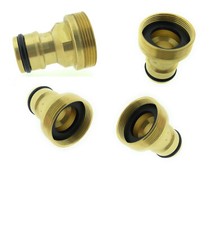 4x Universal Wasserhahn Anschluss Schlauchadapter Schnellkupplung Gartenschlauch