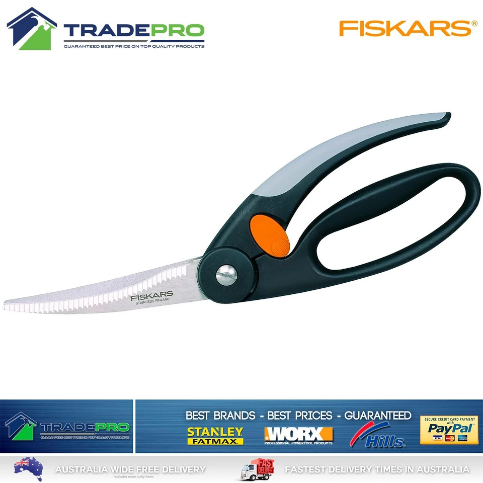 Fiskars Pro Shears Scissors Meat Poultry Chicken Functional Form PRO Finland