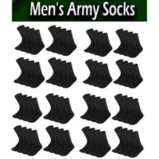Wholesale Mens Black Army Military Socks Combat Trekking Hiking Size 10-13,13-15