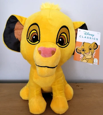Disney Plüschtier Simba König der Löwen Stofftier Kuscheltier mit Sound NEU 28cm