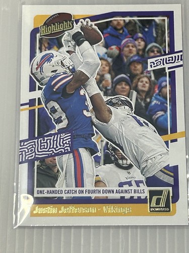 2023 Panini Donruss Highlights Justin Jefferson #H-JJE - Bild 1 von 2
