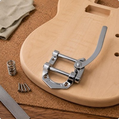 E-Gitarren tremolo aus Zinklegierung goldfarben Bigsby Tremoloarm für Studio